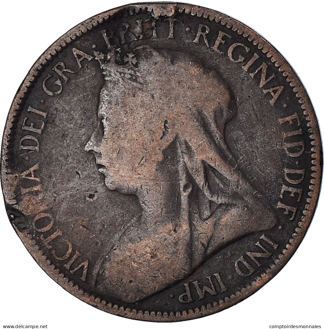 Monnaie, Grande-Bretagne, 1/2 Penny, 1899 - C. 1/2 Penny