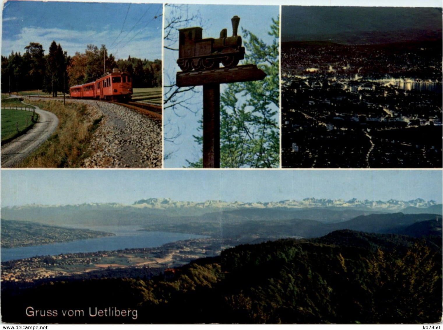 Gruss Vom Uetliberg - Eisenbahn - Altri & Non Classificati