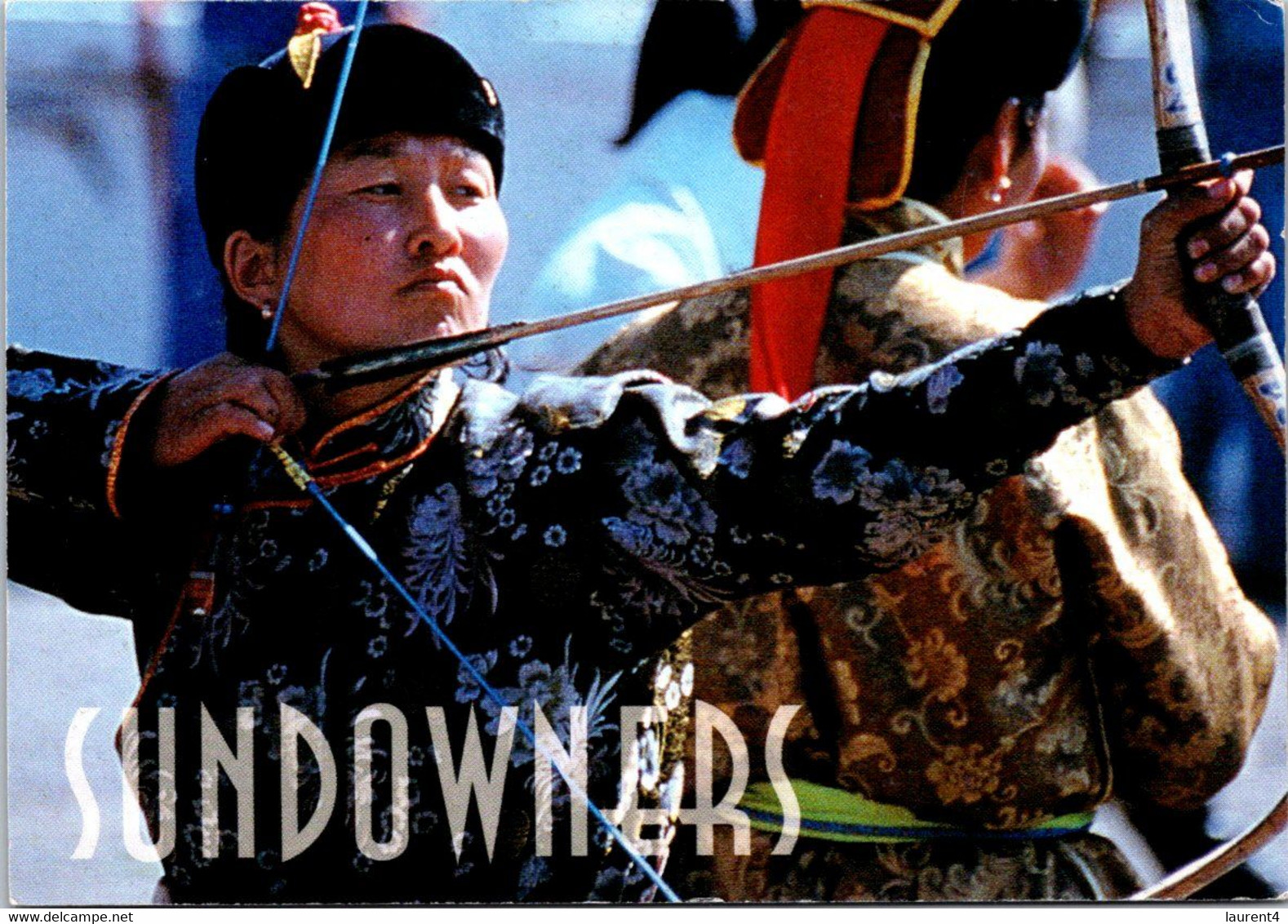 (4 H 11) Mongolia - Archer - Archery - Tir A L'Arc - Tiro Con L'Arco