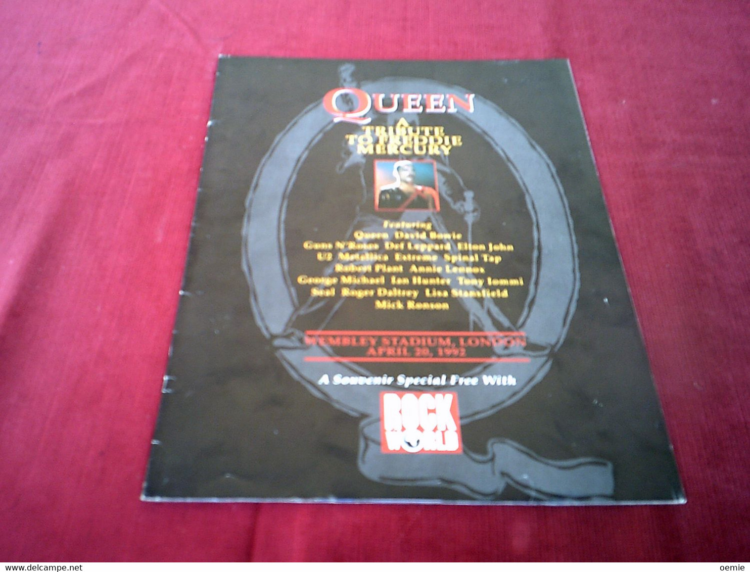 QUEEN  A TRIBUTE TO FREDDIE MERCURIE  MEMBLEY STADIUM LONDON APRIL 20 1992 - Kultur