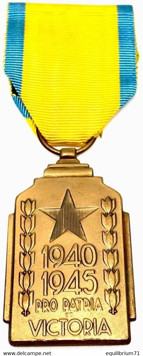 Médaille De L'Effort De Guerre Colonial / Medaille Voor De Koloniale Oorlogsinspanning - 1940-1945 - En Bronze - WWII - Otros & Sin Clasificación