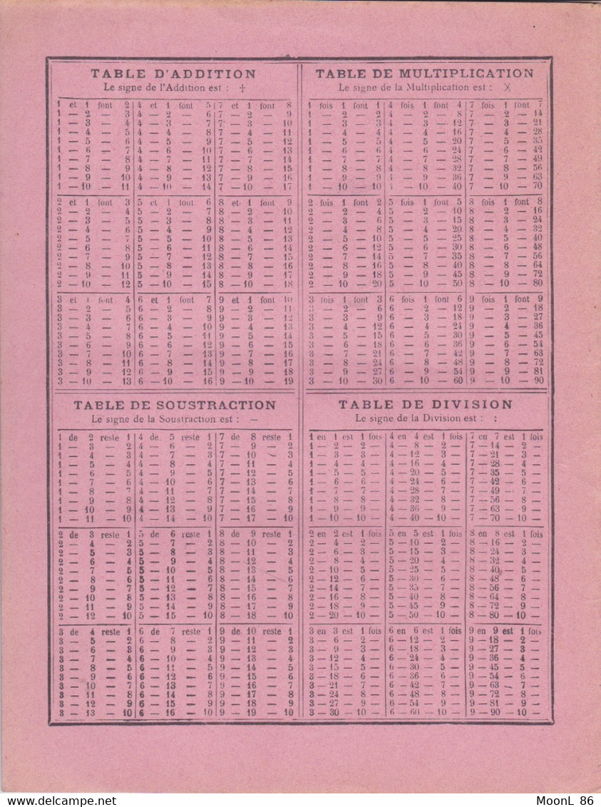 ECOLE PUBLIQUE POITIERS - VIENNE - PROTEGE CAHIER DE DEVOIRS JOURNALIERS - EDITION FLAMMARION - P