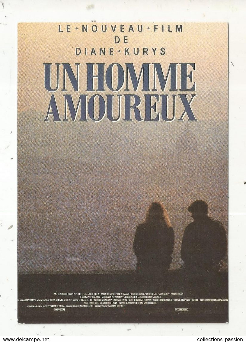 Cp, Spectacle , Cinéma , Affiche , UN HOMME AMOUREUX , Peter Coyotte ,Vincent Lyndon , Vierge - Affiches Sur Carte