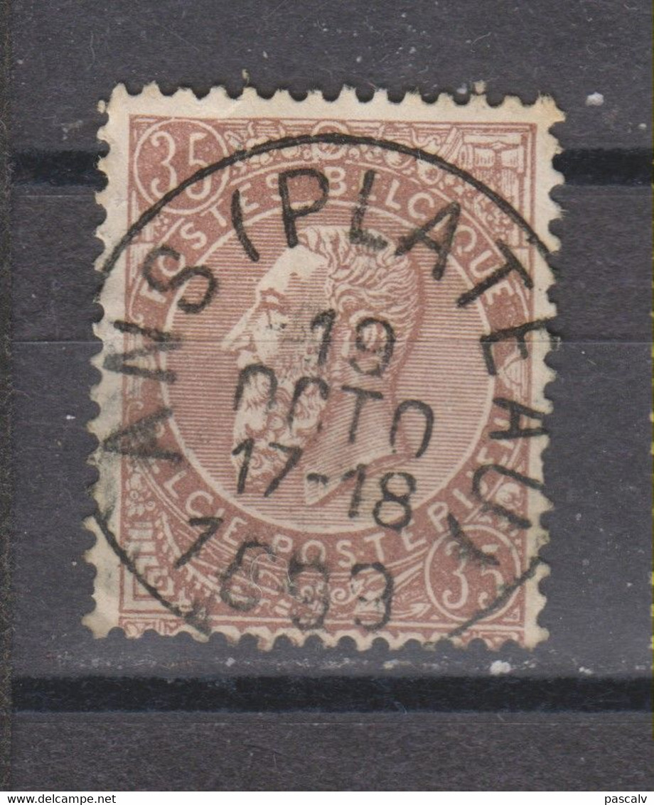 COB 61 Oblitération Centrale ANS (PLATEAU) - 1893-1900 Fijne Baard