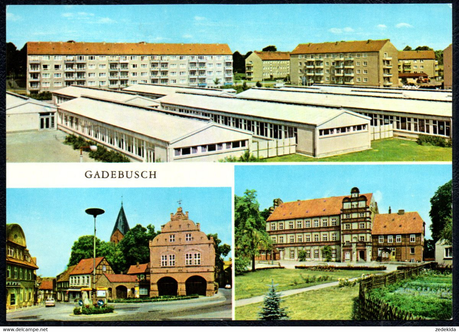 F7355 - TOP Gadebusch Schule Oberschule II - Bild Und Heimat Reichenbach - Gadebusch