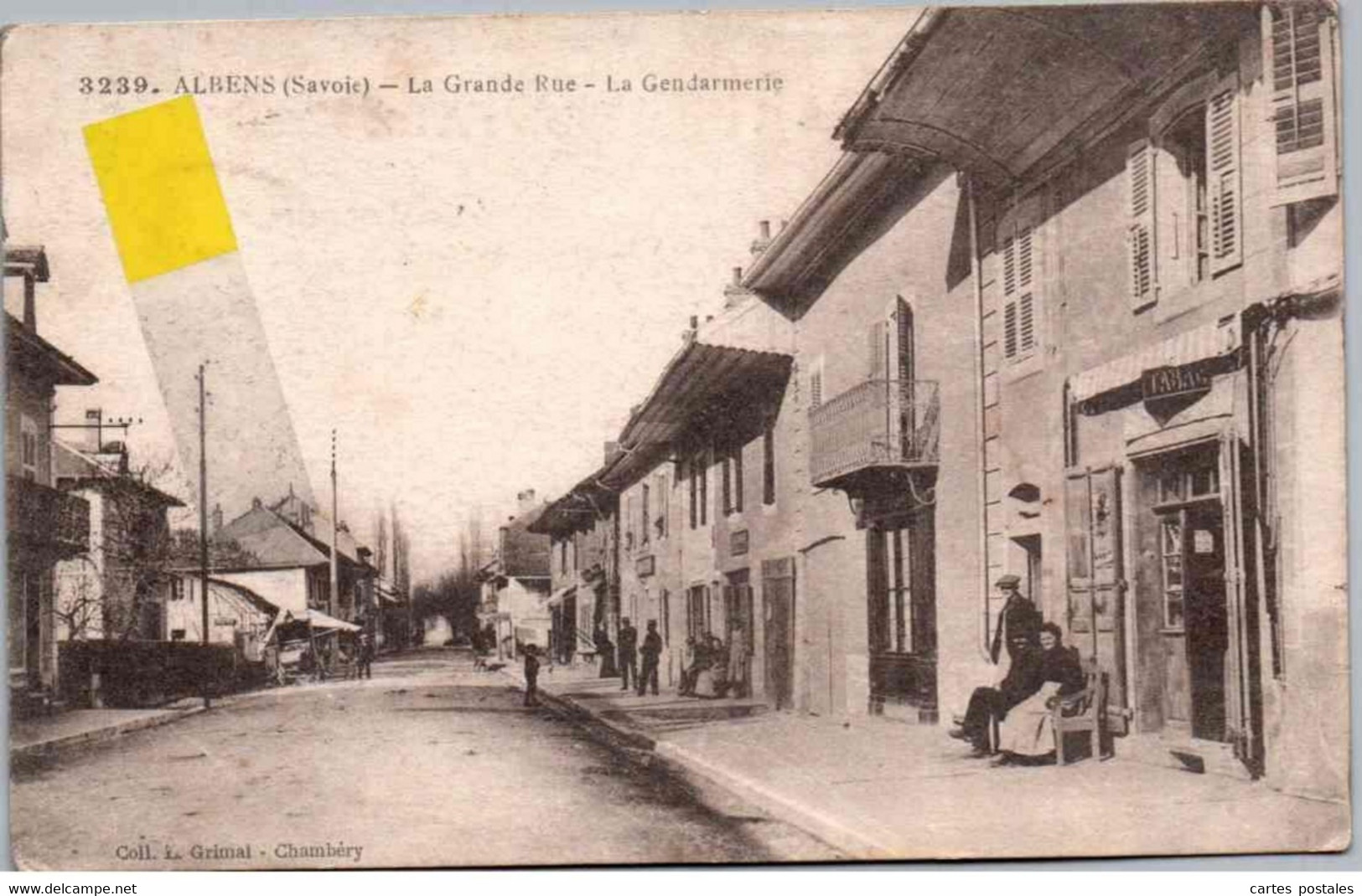 * ALBENS La Grande Rue - La Gendarmerie - Albens