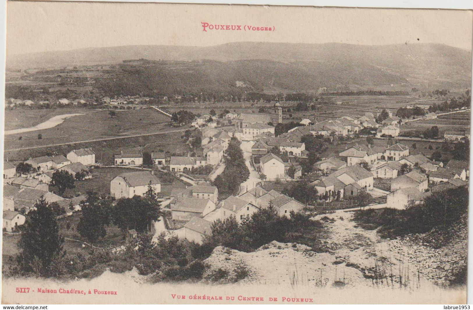 Pouxeux - Vue Générale    ( F.1952) - Pouxeux Eloyes