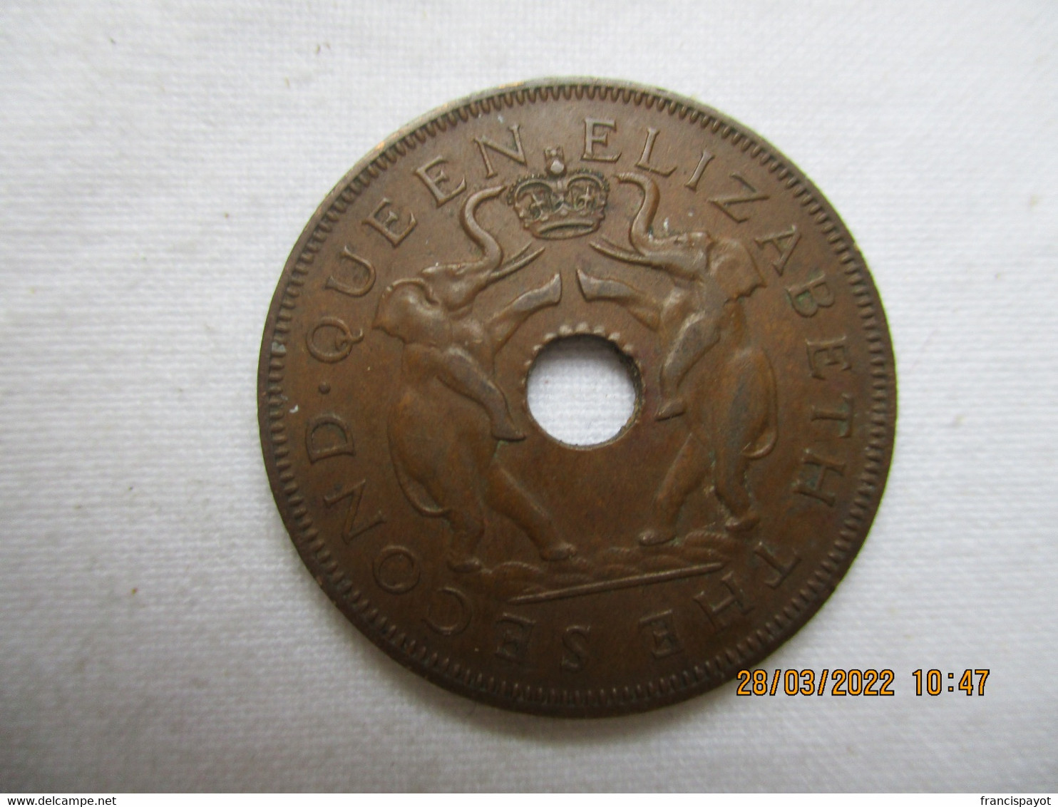 Rhodesia- Nyasaland: One Penny 1957 - Rhodesia