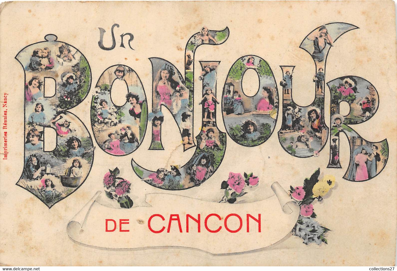 47-CANCON- UN BONJOUR DE CANCON - Sonstige & Ohne Zuordnung