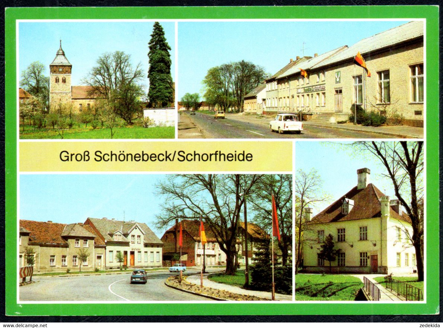 F7389 - TOP Groß Schönebeck - Konsum Gaststätte Zur Schorfheide Kulturhaus - Bild Und Heimat Reichenbach - Bernau