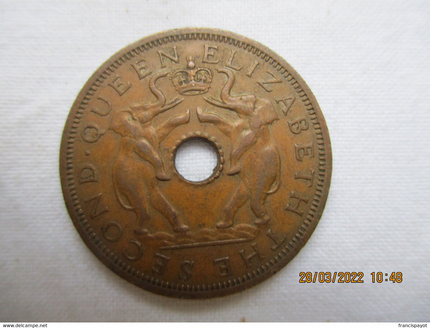 Rhodesia- Nyasaland: One Penny 1962 - Rhodesia