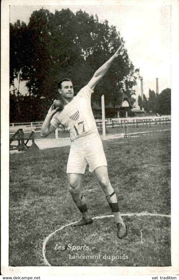 SPORTS - Carte Postale D'un Lanceur De Poids - L 120822 - Athlétisme