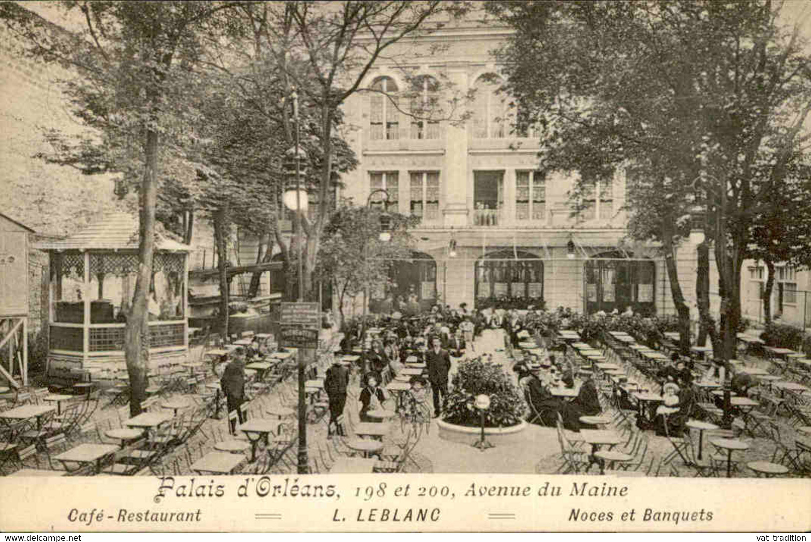 HÔTELS / RESTAURANTS - Carte Postale Du Palis D'Orléans -Café Restaurant - La Terrasse  - L 120845 - Hotels & Restaurants