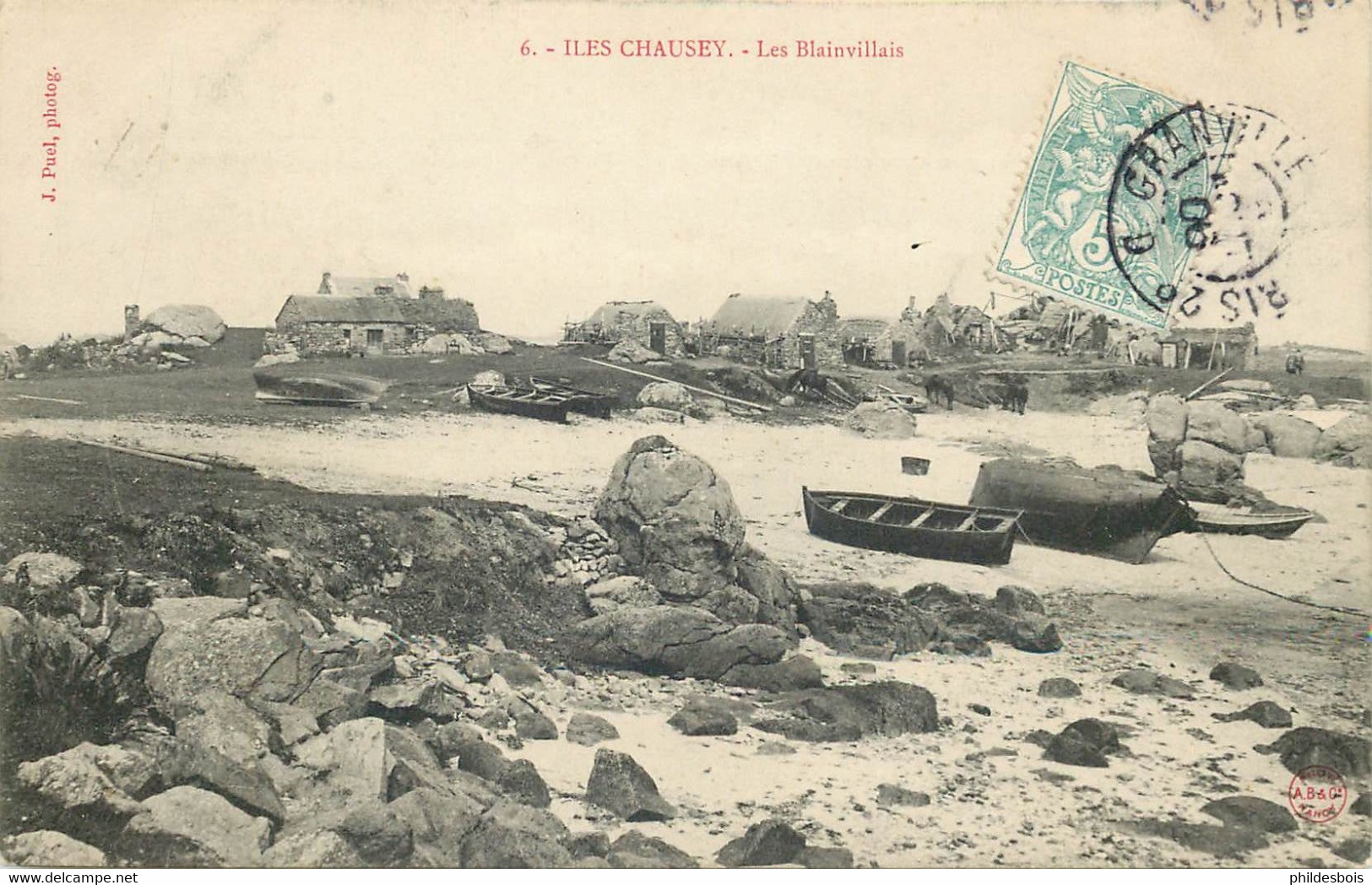 ILES CHAUSEY  Les Blainvillais - Other & Unclassified