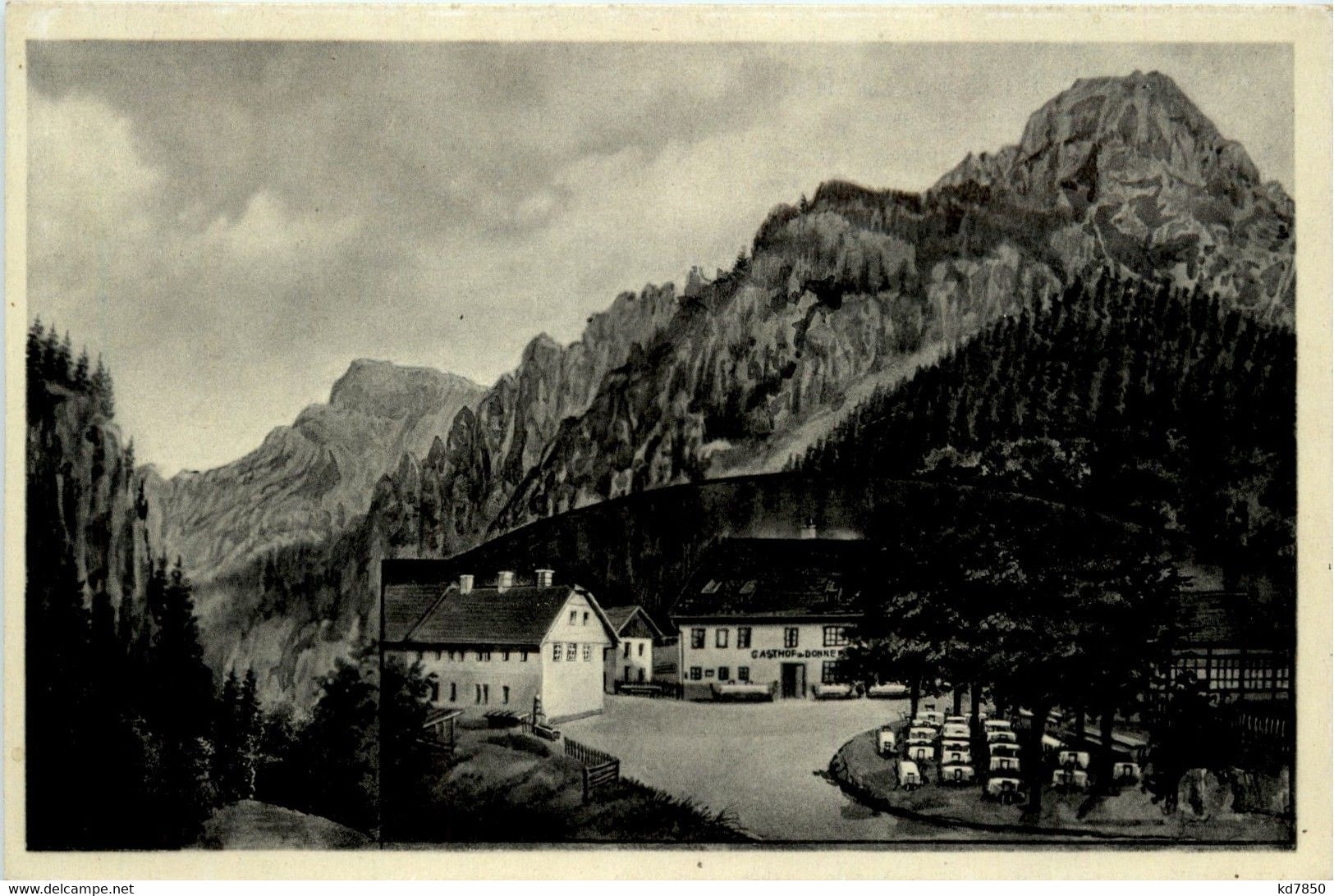 Admont/Gesäuse Und Umgebung - Johnsbach Im Gesäuse, Gasthof Donnerwirt - Gesäuse