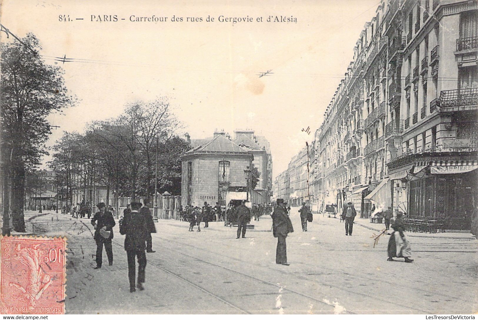 CPA Paris - Lot De 6 Cartes Des Rues De Paris - Lots, Séries, Collections