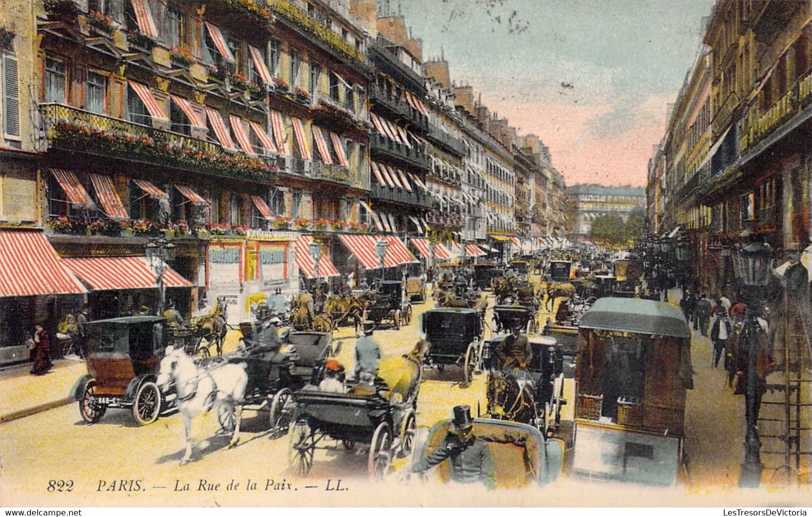 CPA Paris - Lot de 6 cartes des Rues de Paris