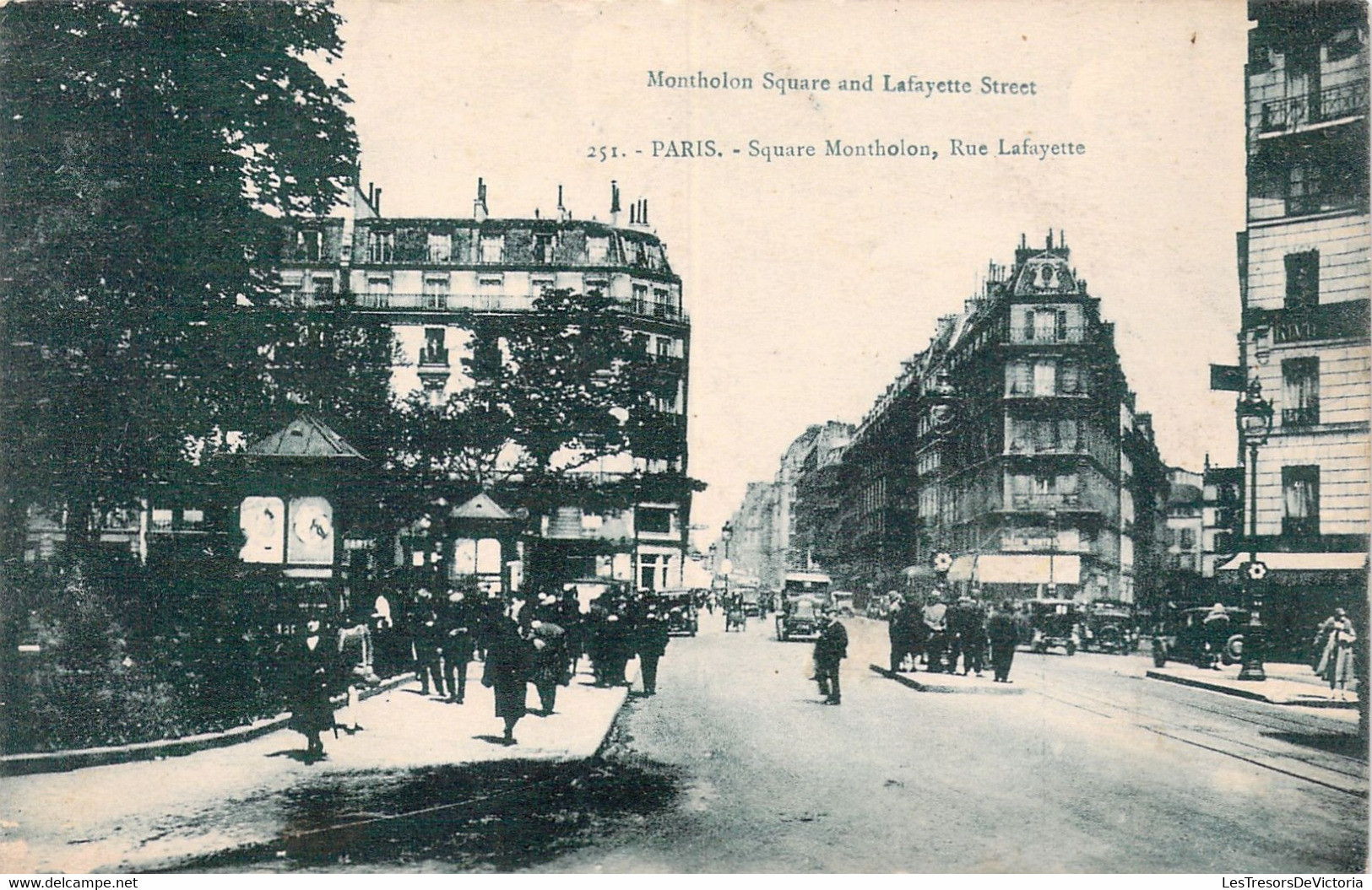 CPA Paris - Lot de 6 cartes des Rues de Paris