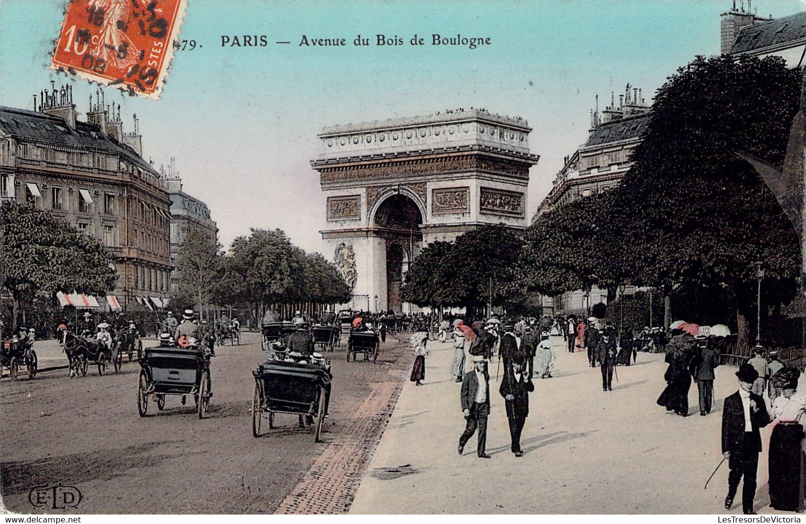 CPA Paris - Lot De 6 Cartes Des Avenues De Paris - Konvolute, Lots, Sammlungen