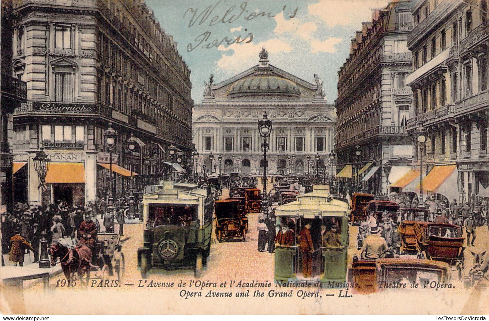 CPA Paris - Lot De 6 Cartes Des Avenues De Paris - Loten, Series, Verzamelingen