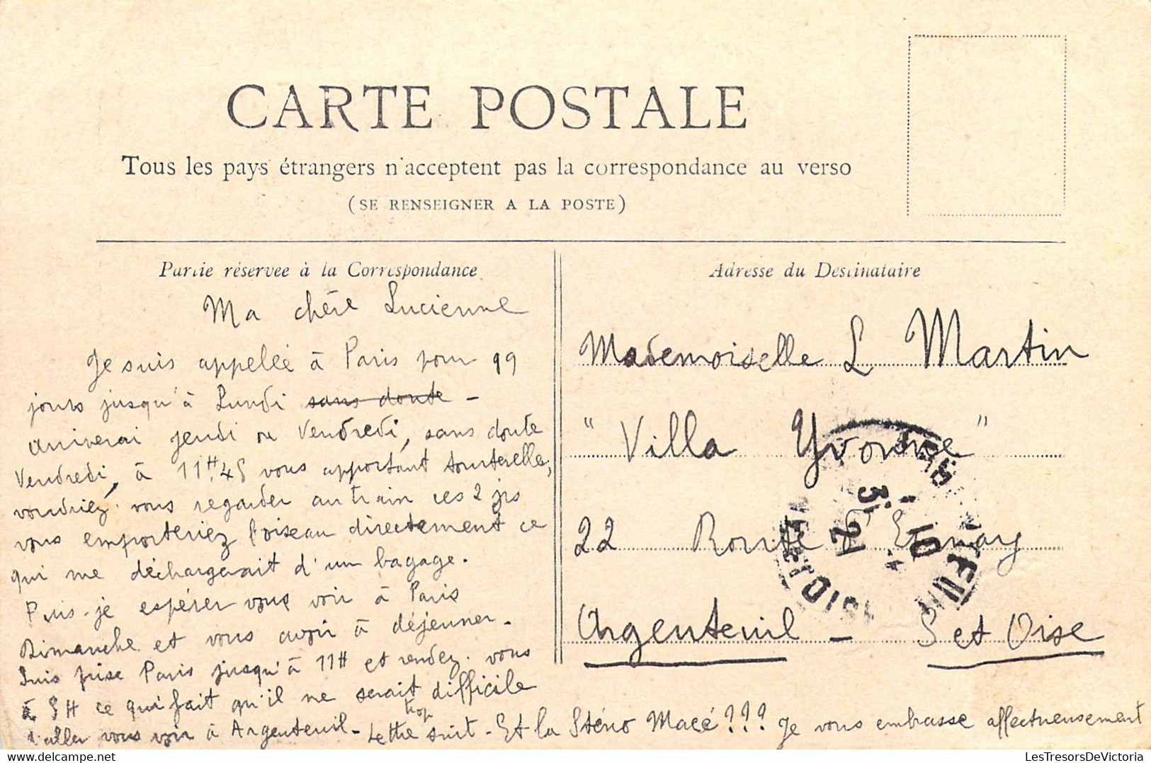 CPA Paris - Lot De 4 Cartes Des Portes De Paris - Lotes Y Colecciones