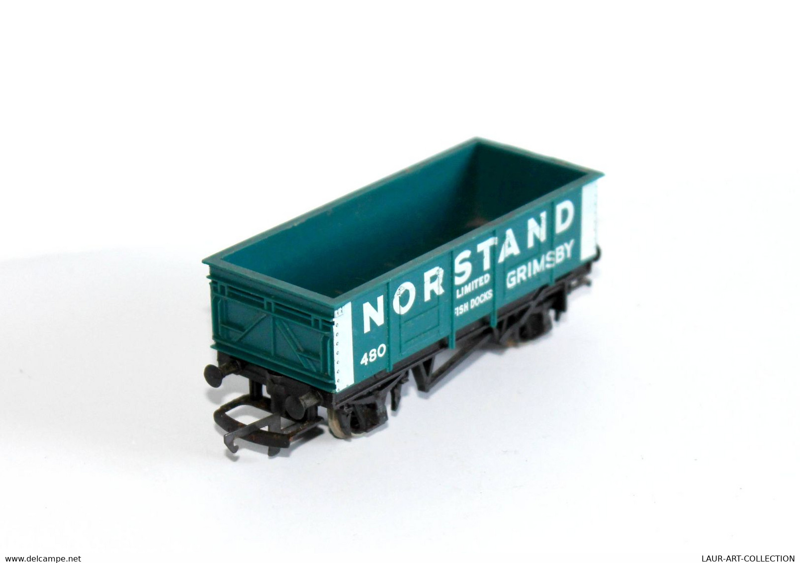 HORNBY RAILWAYS - WAGON TOMBEREAU MARCHANDISE - NORSTAND 480 GRIMSBY, FISH DOCK FERROVIAIRE TRAIN CHEMIN FER  (2304.106) - Goods Waggons (wagons)