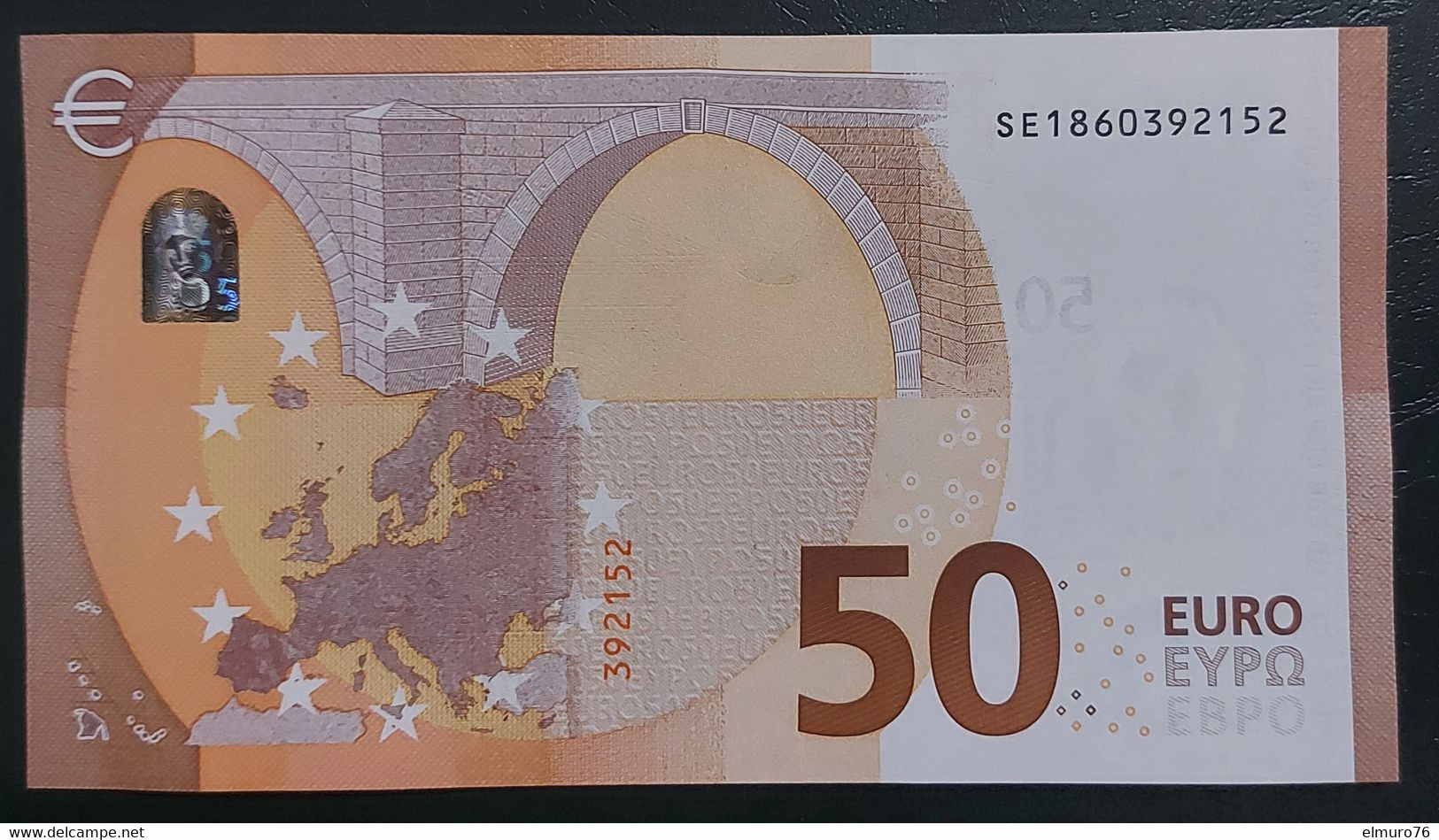 50 EURO S039A1 Italy Lagarde Serie SE Ch 86 Perfect UNC - 50 Euro