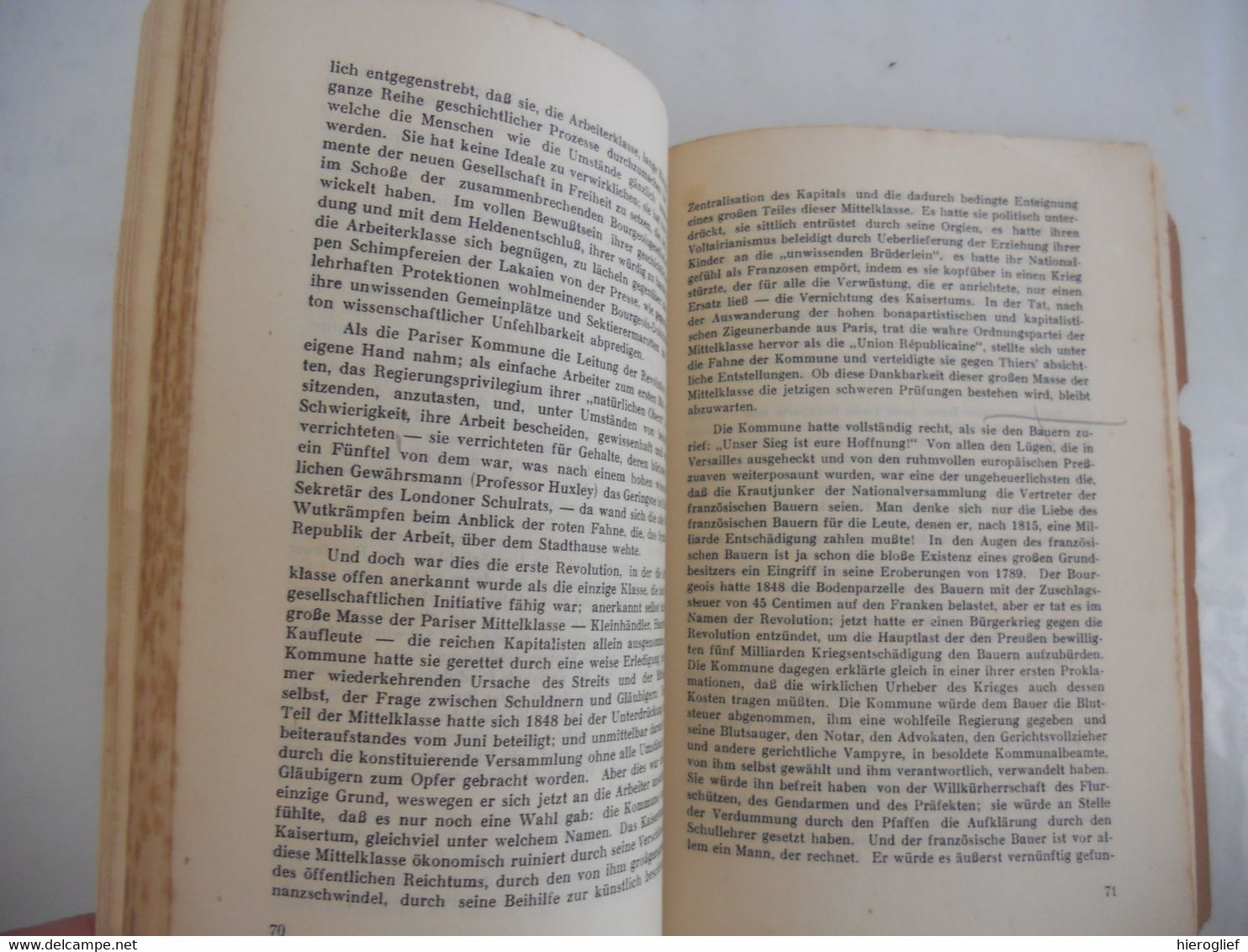 DER BÜRGERKRIEG IN FRANKREICH Karl Marx Einleitung Friedrich Engels / Arbeiterverlag - 5. World Wars