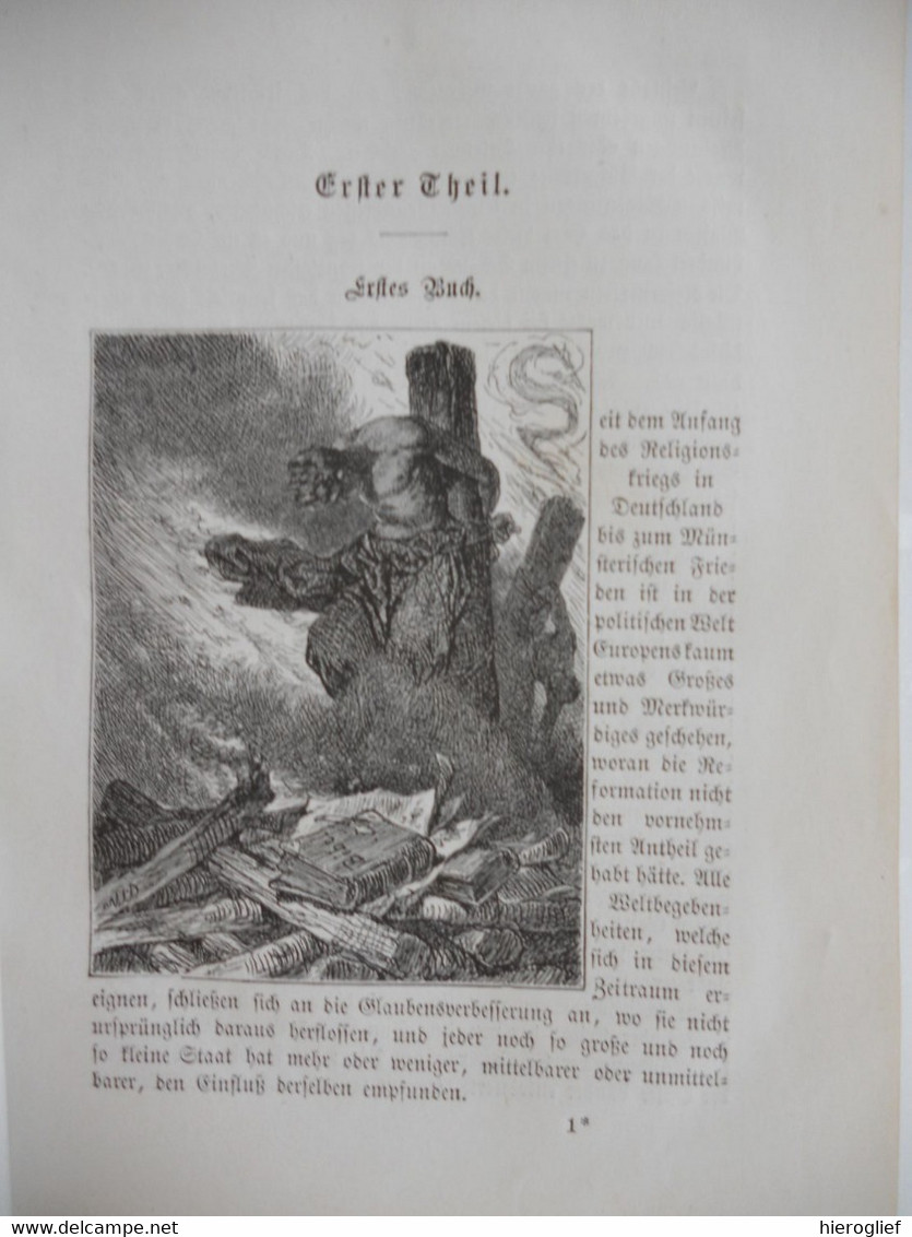 Geschichte Der DREISSIGJÄRIGE KRIEG Von SCHILLER 1871 / Berlin G. Grote'sche Verlagsbuchhandlung - 3. Frühe Neuzeit (vor 1789)