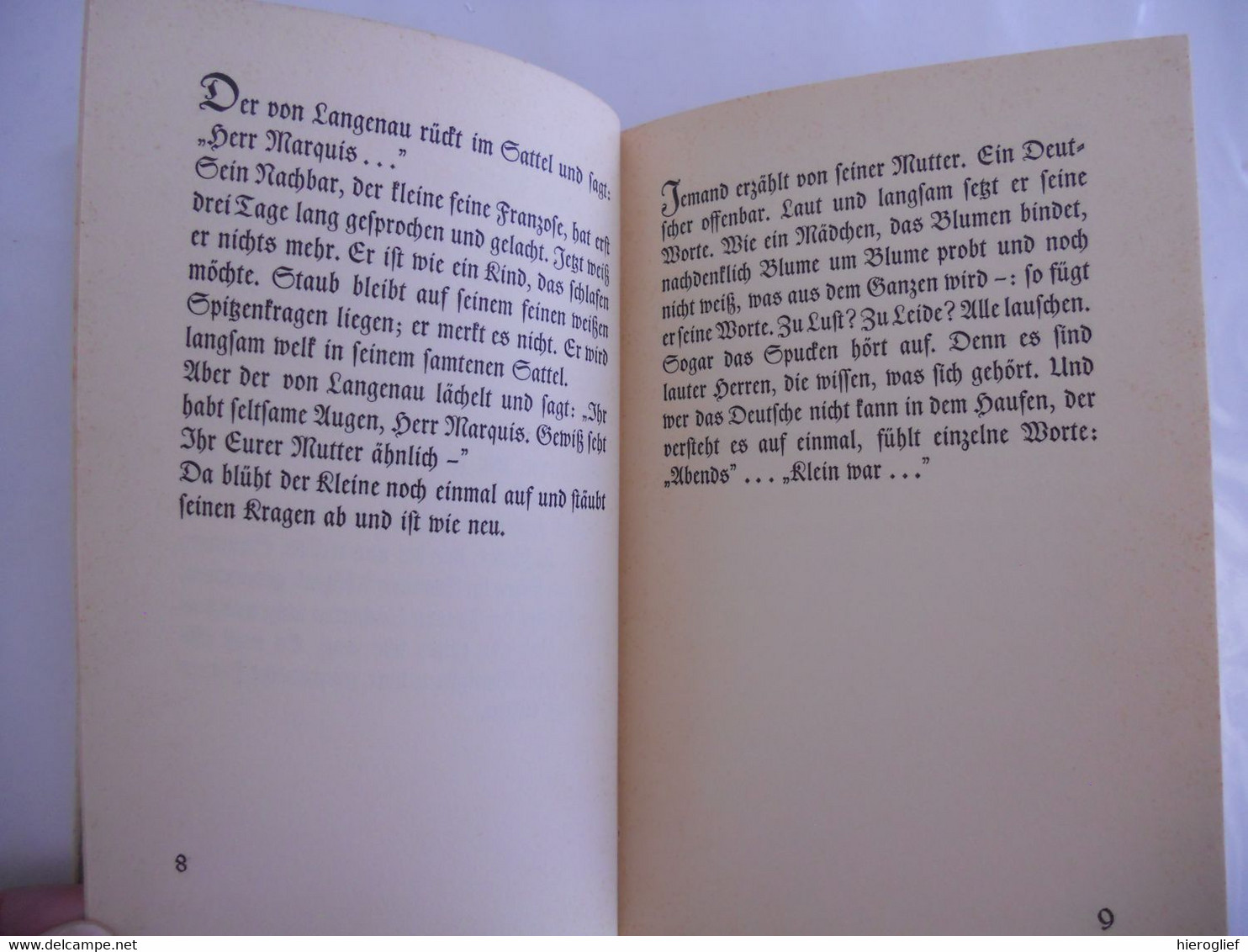 DIE WEISE VON LIEBE UND TOD DES CORNETS CHRISTOPH RILKE Von Rainer Maria Rilke 1940 Infel Verlg Leipzig - Poésie & Essais