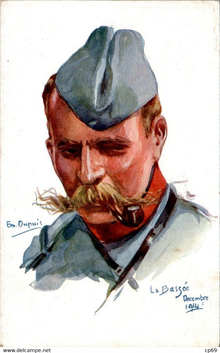 Emile Dupuis La Bassée Militaire Military Série Nos Poilus N°1 En TB.Etat - Dupuis, Emile