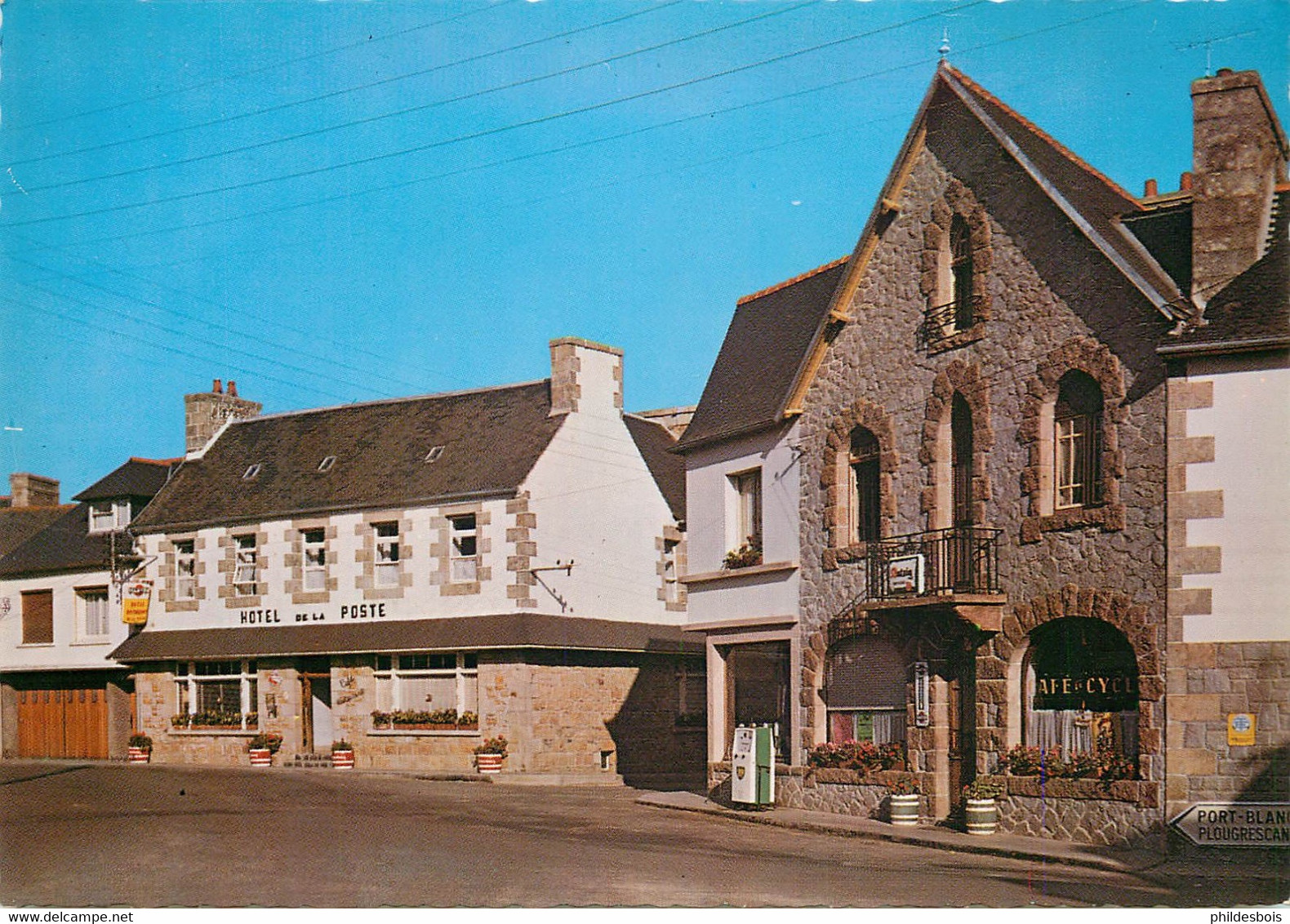 COTES D'ARMOR  PENVENAN Hotel Restaurant De La Poste  ( Cpsm) - Penvénan