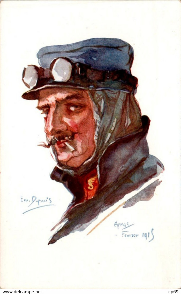 Emile Dupuis Aviateur Aviator Militaire Military Série Nos Poilus N°6 En TB.Etat - Dupuis, Emile