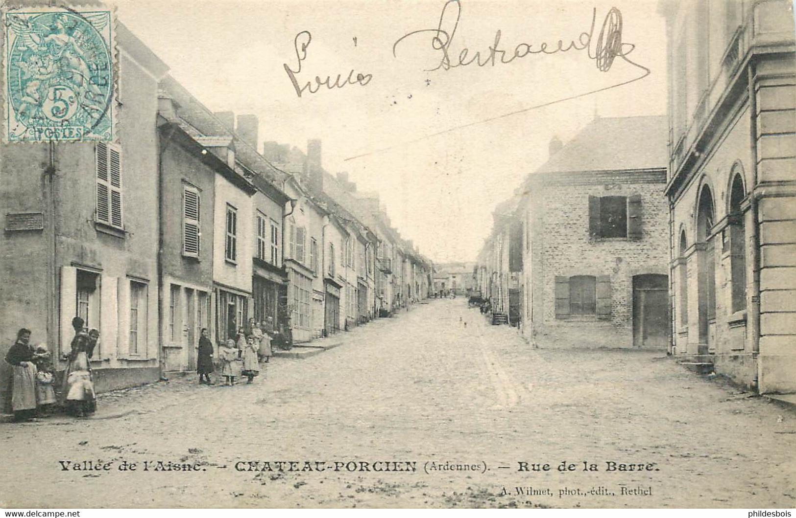 ARDENNES  CHATEAU PORCIEN  Rue De La Barre - Chateau Porcien