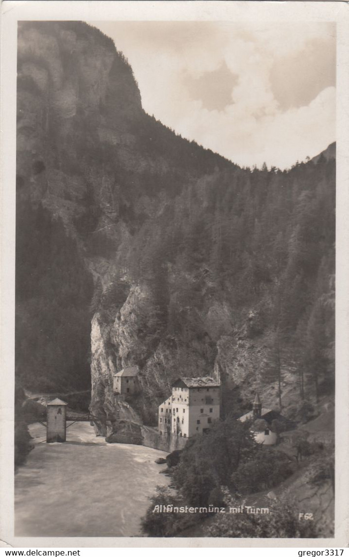 B1718) ALTFINSTERMÜNZ Mit Turm - Tolle Sehr Alte Ansicht U. Kapelle Feldpost 22.6.1943 - Nauders