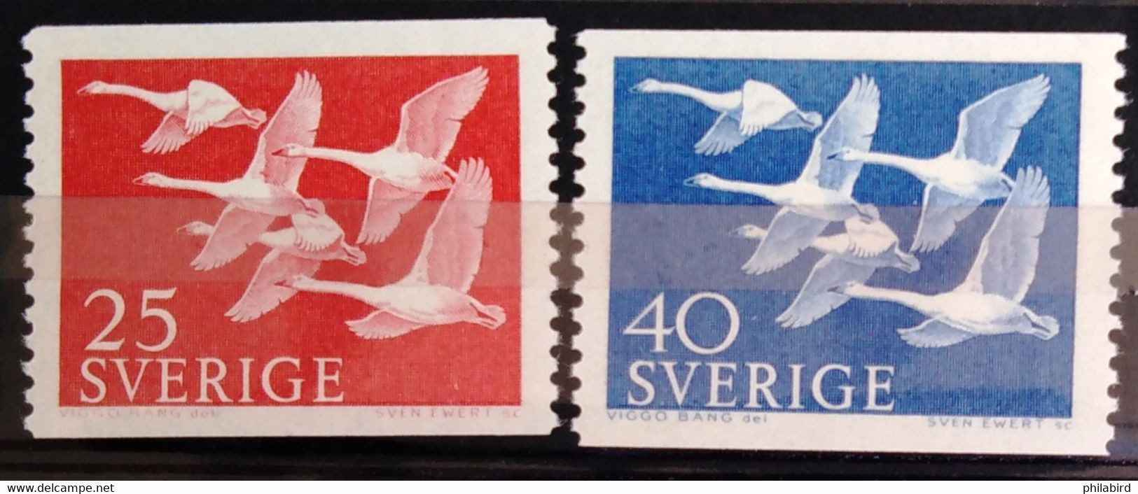 SUEDE                       N° 409/410                      NEUF** - Unused Stamps