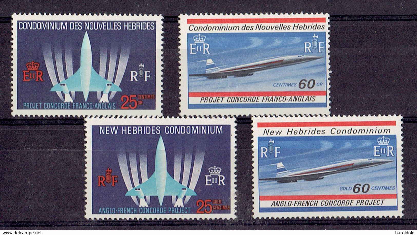 Nouvelles-Hébrides - N°276/279 XX MNH TTB - Collections, Lots & Series