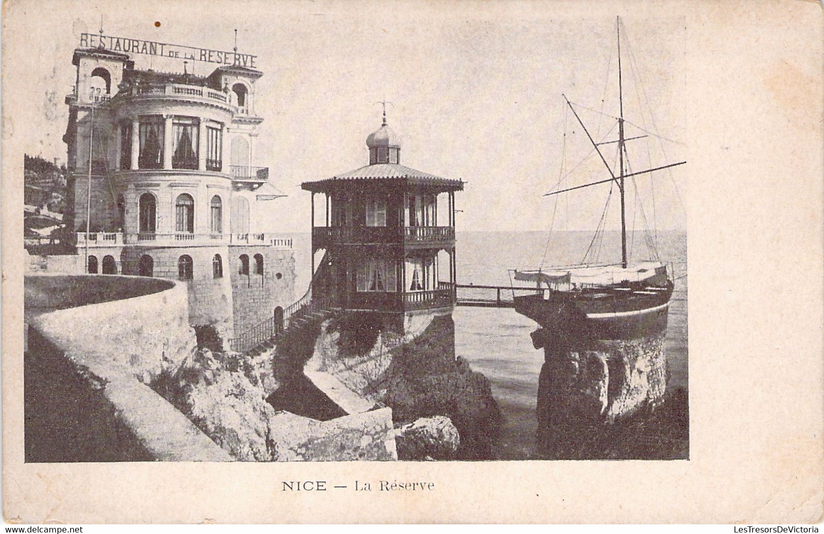 CPA Nice - La Réserve - Restaurant De La Réserve - 1903 - Parchi E Giardini