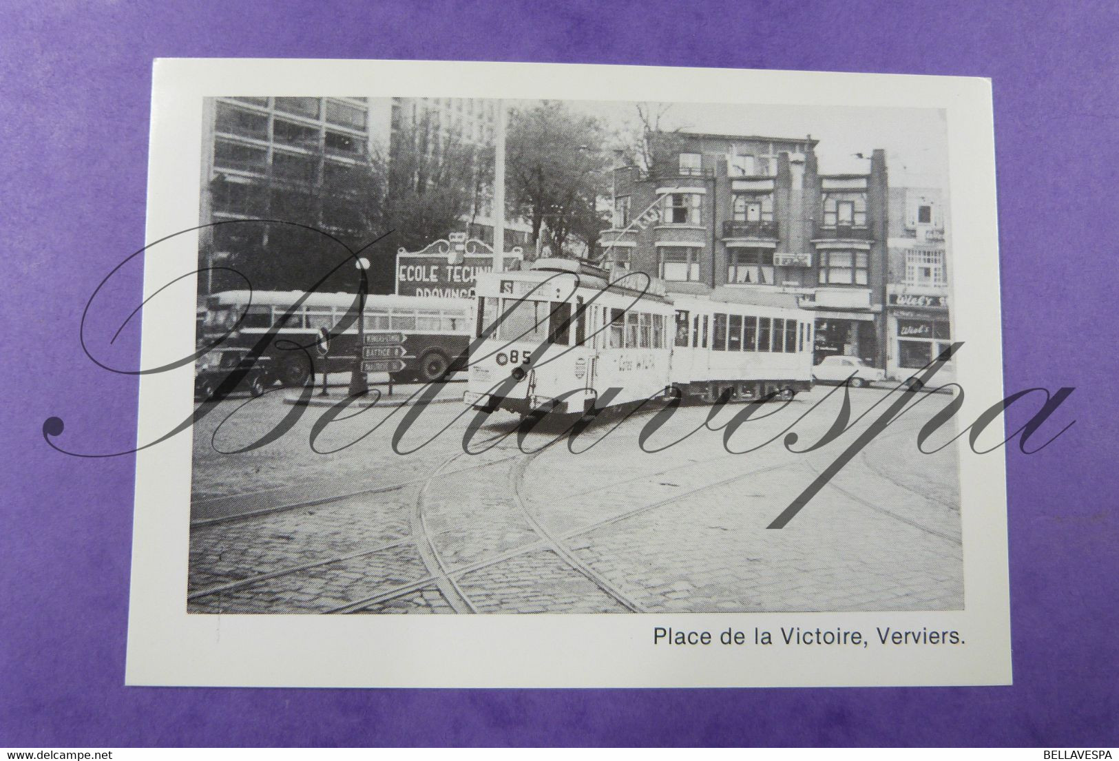 Verviers & Ensival Lot X 8 Trams Tram 61-58-80-85-76-88-35-87-38 Tramway - Tram