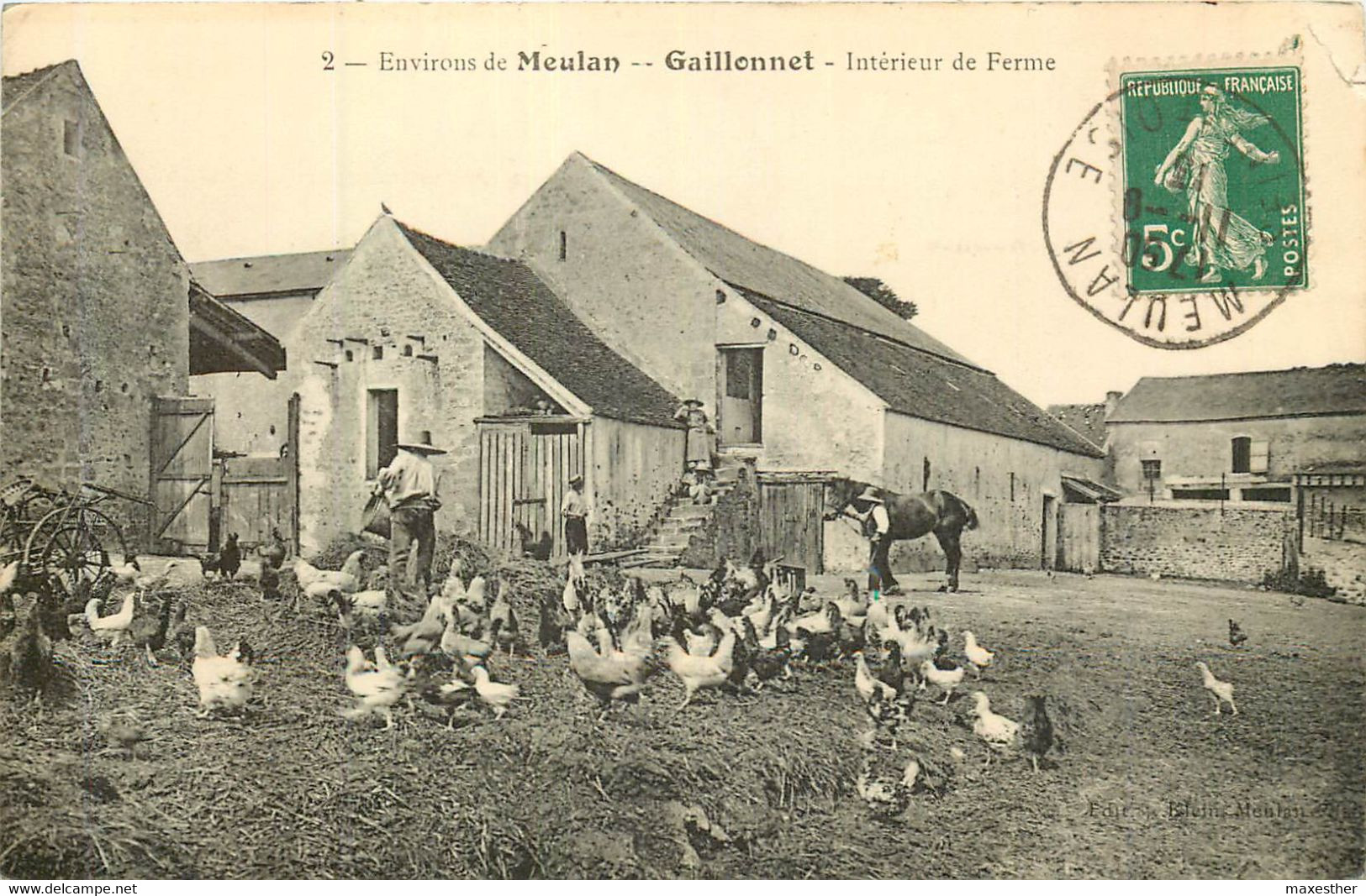 SERAINCOURT Intérieur De Ferme à Gaillonnet - Seraincourt