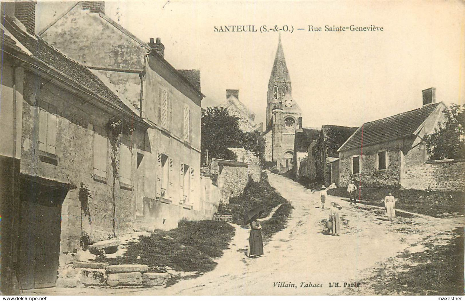 SANTEUIL Rue Sainte Geneviève - Santeuil