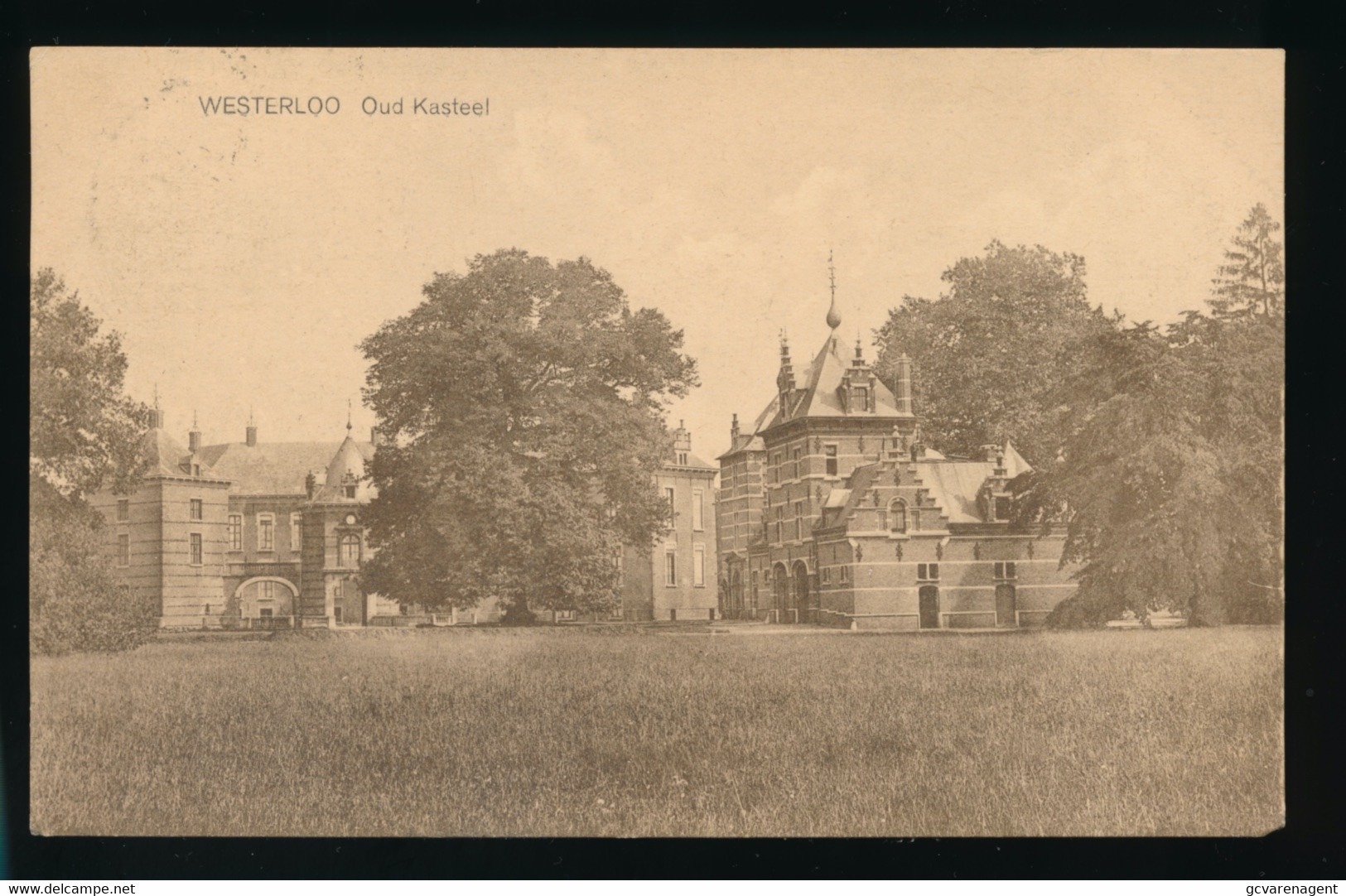 WESTERLO  OUD KASTEEL         2 SCANS - Westerlo