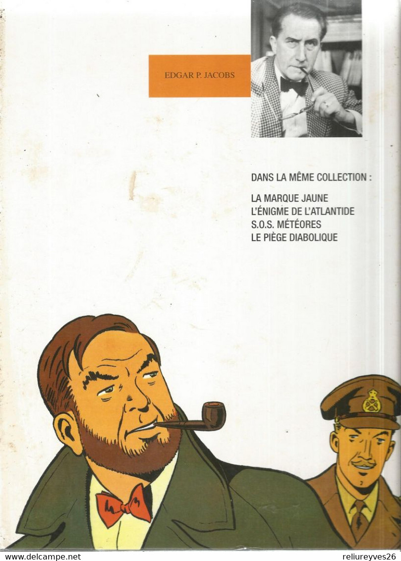 Réf.C2 ,Black Et Mortimer, La Marque Jaune  Par E.P. Jacobs, Ed. Black Et Mortimer 1998 , Bruxelles - Jacobs E.P.