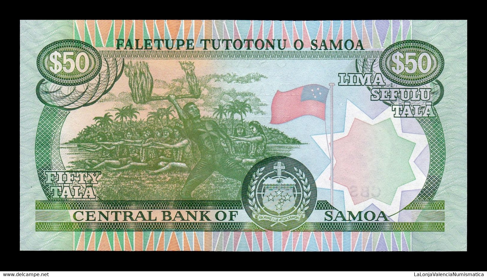 Samoa 50 Tala 2006 Pick 36 SC UNC - Samoa