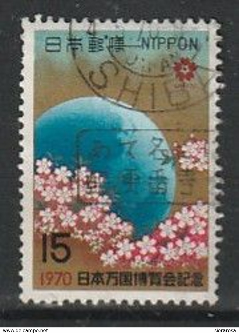 Giappone 1970 - Esposizione Universale Di Osaka - Cherry Blossoms Around Globe - Ciliegio In Fiore - 1970 – Osaka (Japón)