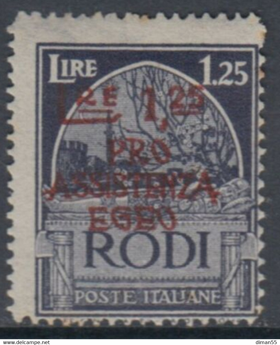 ITALY - EGEO OCC. TEDESCA  N.131 - Cat.120 Euro - MH* - Egée (Occ. Allemande)