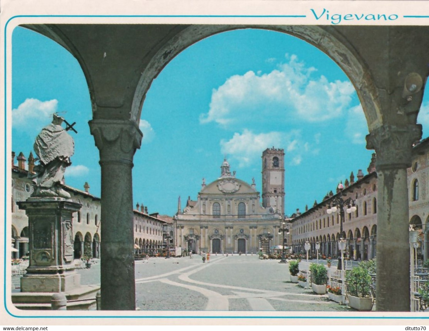 Vigevano - Piazza Ducale - Il Duomo - Formato Grande Non Viaggiata – FE170 - Vigevano