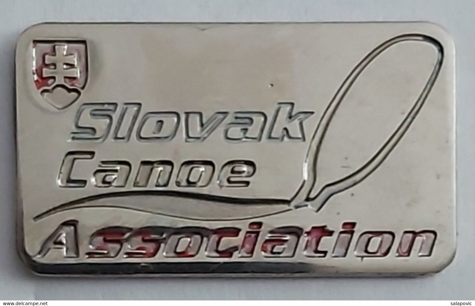 SLOVAK CANOE ASSOCIATION Union Federation SLOVAKIA Canoeing, Kayak  PIN A7/1 - Canoa