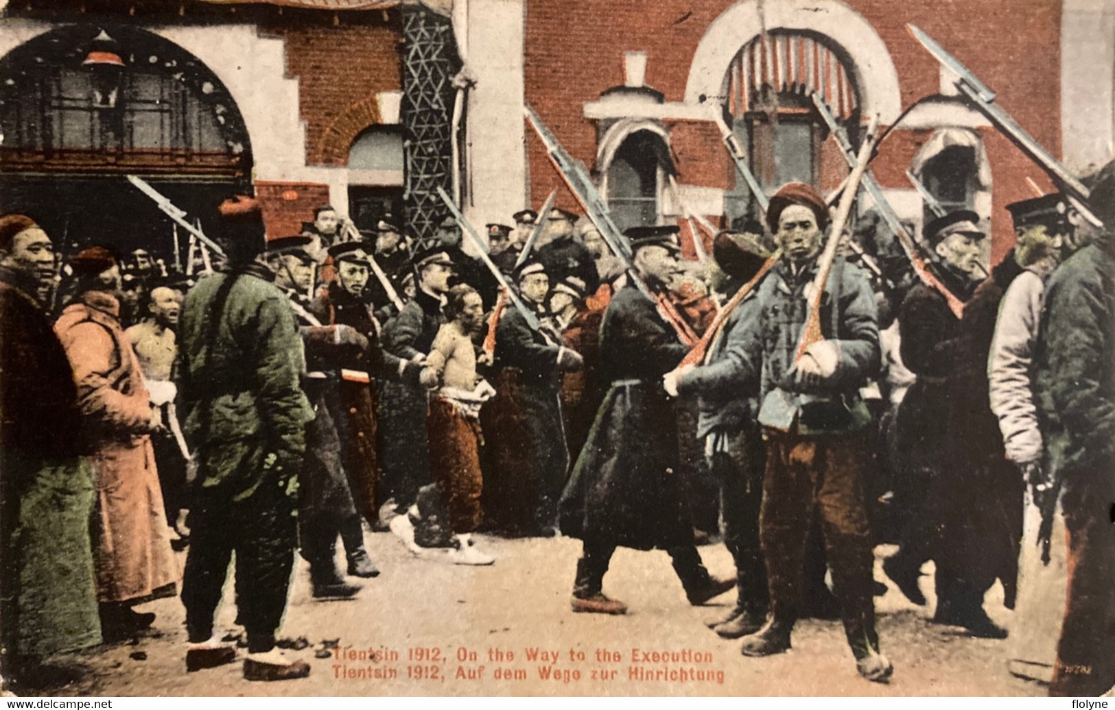 Tientsin - 1912 - On The Way To The Execution - Chine China - Condamné Au Mort Prisonniers Soldats - Cina