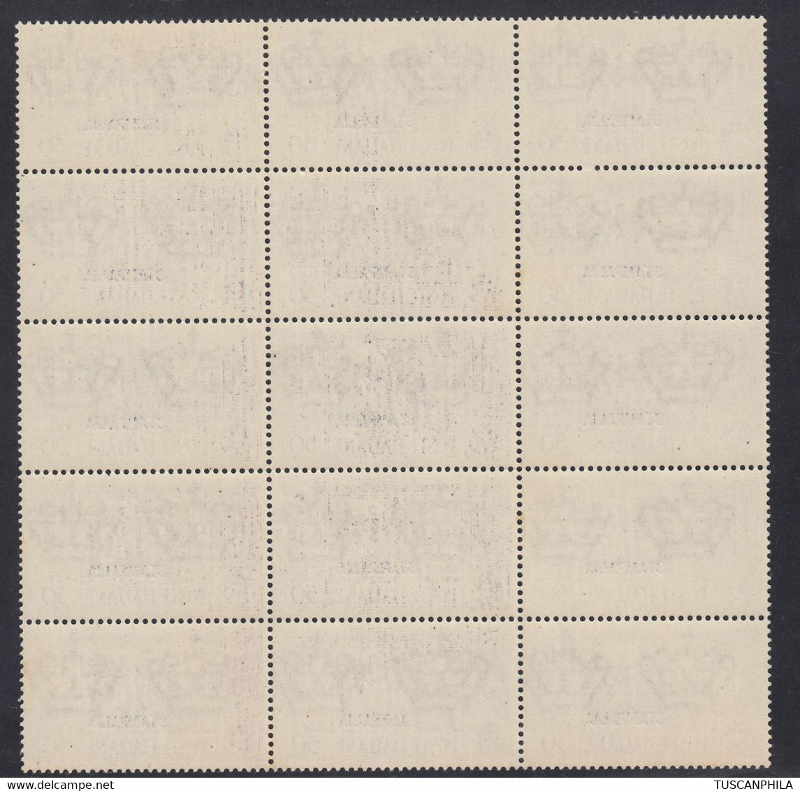 1932 Blocco Di 15 Valori Sass. 21 MNH** Cv 2100 - Egée (Stampalia)